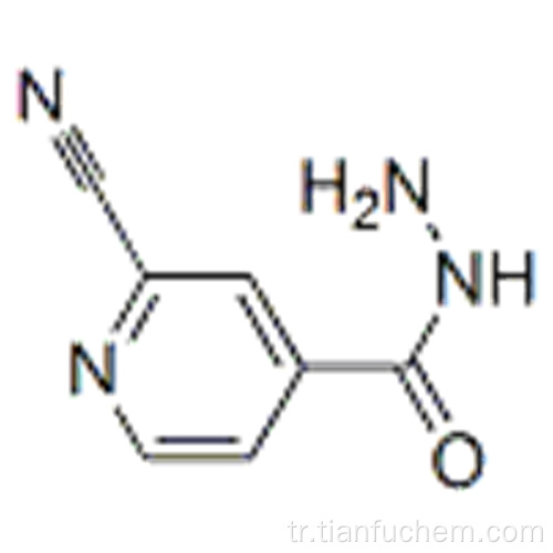 4-Piridinkarboksilik asit, 2-siyano-, hidrazit (9Cİ) CAS 135048-32-7